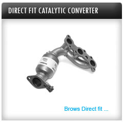 Direct fit catalytic converter 
